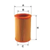 Luftfilter FILTRON AR 282/1 Bild Luftfilter FILTRON AR 282/1