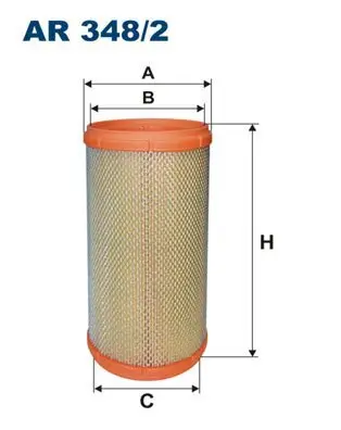 Luftfilter FILTRON AR 348/2