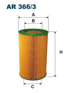 Luftfilter FILTRON AR 366/3 Bild Luftfilter FILTRON AR 366/3
