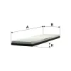 Filter, Innenraumluft FILTRON K 1004 Bild Filter, Innenraumluft FILTRON K 1004