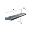 Filter, Innenraumluft FILTRON K 1008A Bild Filter, Innenraumluft FILTRON K 1008A