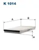 Filter, Innenraumluft FILTRON K 1014