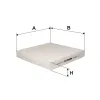 Filter, Innenraumluft FILTRON K 1017 Bild Filter, Innenraumluft FILTRON K 1017