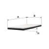 Filter, Innenraumluft FILTRON K 1023 Bild Filter, Innenraumluft FILTRON K 1023