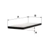 Filter, Innenraumluft FILTRON K 1031 Bild Filter, Innenraumluft FILTRON K 1031
