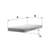 Filter, Innenraumluft FILTRON K 1032 Bild Filter, Innenraumluft FILTRON K 1032
