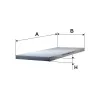 Filter, Innenraumluft FILTRON K 1033 Bild Filter, Innenraumluft FILTRON K 1033