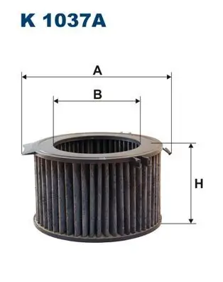 Filter, Innenraumluft FILTRON K 1037A