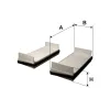 Filter, Innenraumluft FILTRON K 1044-2x Bild Filter, Innenraumluft FILTRON K 1044-2x