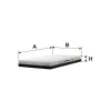 Filter, Innenraumluft FILTRON K 1045 Bild Filter, Innenraumluft FILTRON K 1045