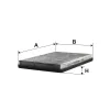 Filter, Innenraumluft FILTRON K 1045A Bild Filter, Innenraumluft FILTRON K 1045A