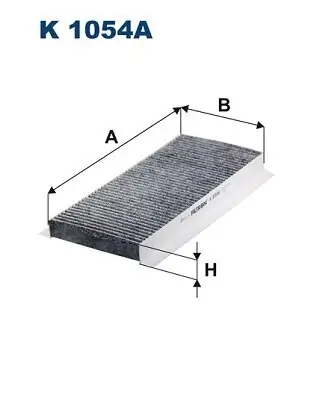 Filter, Innenraumluft FILTRON K 1054A