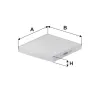 Filter, Innenraumluft FILTRON K 1055 Bild Filter, Innenraumluft FILTRON K 1055