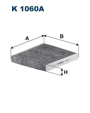 Filter, Innenraumluft FILTRON K 1060A Bild Filter, Innenraumluft FILTRON K 1060A