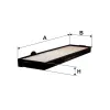 Filter, Innenraumluft FILTRON K 1064 Bild Filter, Innenraumluft FILTRON K 1064