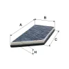 Filter, Innenraumluft FILTRON K 1066A Bild Filter, Innenraumluft FILTRON K 1066A