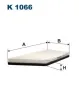 Filter, Innenraumluft FILTRON K 1066