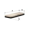 Filter, Innenraumluft FILTRON K 1071 Bild Filter, Innenraumluft FILTRON K 1071