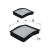 Filter, Innenraumluft FILTRON K 1072-2x Bild Filter, Innenraumluft FILTRON K 1072-2x