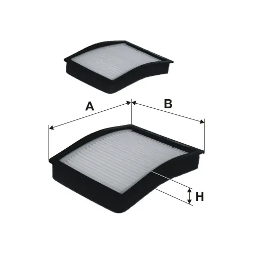 Filter, Innenraumluft FILTRON K 1072-2x Bild Filter, Innenraumluft FILTRON K 1072-2x