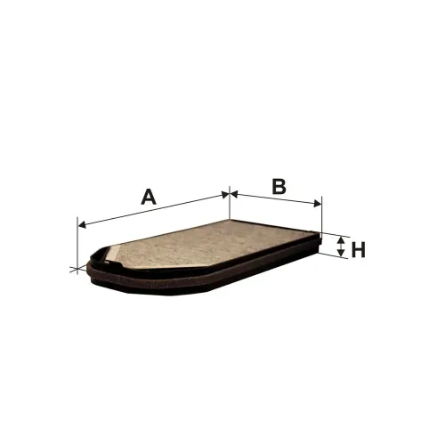 Filter, Innenraumluft FILTRON K 1073A-2x Bild Filter, Innenraumluft FILTRON K 1073A-2x