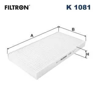 Filter, Innenraumluft FILTRON K 1081