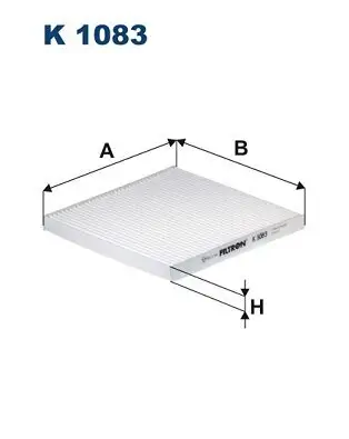 Filter, Innenraumluft FILTRON K 1083 Bild Filter, Innenraumluft FILTRON K 1083