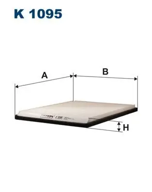 Filter, Innenraumluft FILTRON K 1095 Bild Filter, Innenraumluft FILTRON K 1095