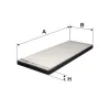 Filter, Innenraumluft FILTRON K 1100 Bild Filter, Innenraumluft FILTRON K 1100