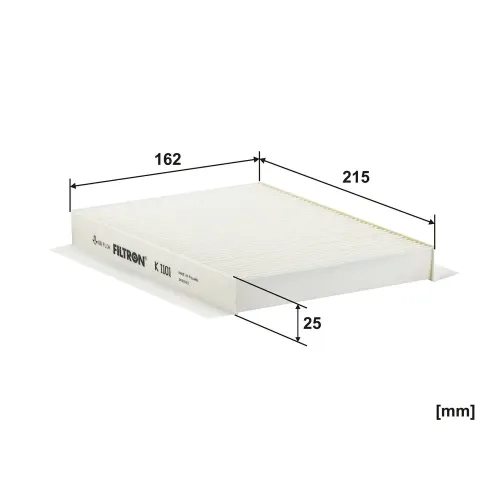 Filter, Innenraumluft FILTRON K 1101 Bild Filter, Innenraumluft FILTRON K 1101