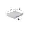 Filter, Innenraumluft FILTRON K 1101 Bild Filter, Innenraumluft FILTRON K 1101