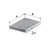 Filter, Innenraumluft FILTRON K 1101A Bild Filter, Innenraumluft FILTRON K 1101A