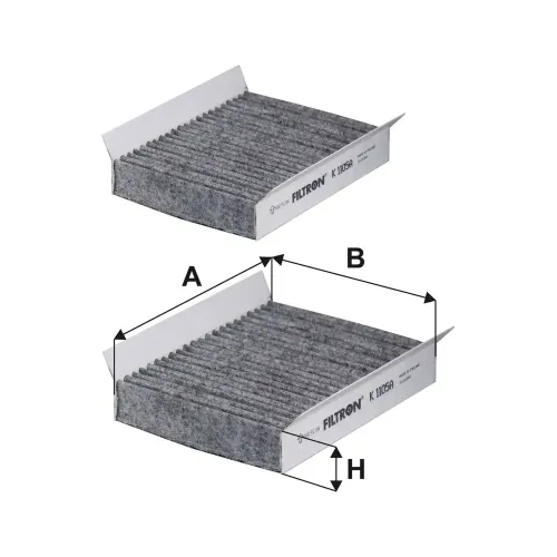Filter, Innenraumluft FILTRON K 1105A-2x Bild Filter, Innenraumluft FILTRON K 1105A-2x
