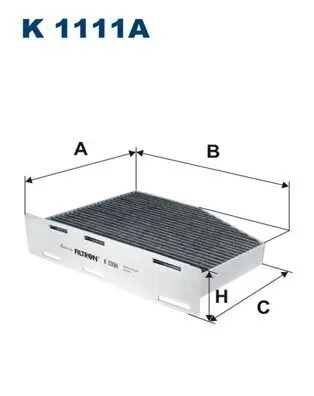 Filter, Innenraumluft FILTRON K 1111A