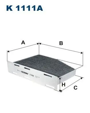 Filter, Innenraumluft FILTRON K 1111A Bild Filter, Innenraumluft FILTRON K 1111A