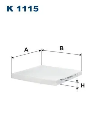 Filter, Innenraumluft FILTRON K 1115