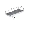 Filter, Innenraumluft FILTRON K 1128A Bild Filter, Innenraumluft FILTRON K 1128A