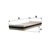 Filter, Innenraumluft FILTRON K 1131 Bild Filter, Innenraumluft FILTRON K 1131