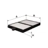 Filter, Innenraumluft FILTRON K 1134-2x Bild Filter, Innenraumluft FILTRON K 1134-2x