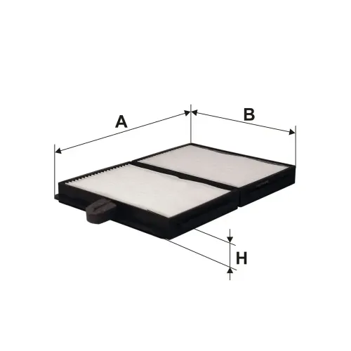 Filter, Innenraumluft FILTRON K 1134-2x Bild Filter, Innenraumluft FILTRON K 1134-2x
