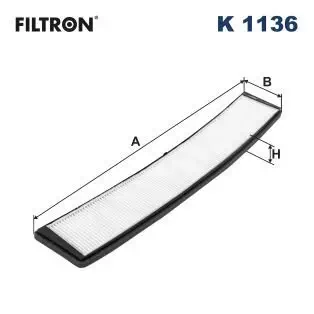 Filter, Innenraumluft FILTRON K 1136 Bild Filter, Innenraumluft FILTRON K 1136
