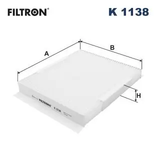 Filter, Innenraumluft FILTRON K 1138 Bild Filter, Innenraumluft FILTRON K 1138
