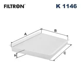 Filter, Innenraumluft FILTRON K 1146