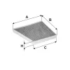 Filter, Innenraumluft FILTRON K 1146A Bild Filter, Innenraumluft FILTRON K 1146A