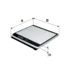 Filter, Innenraumluft FILTRON K 1151 Bild Filter, Innenraumluft FILTRON K 1151