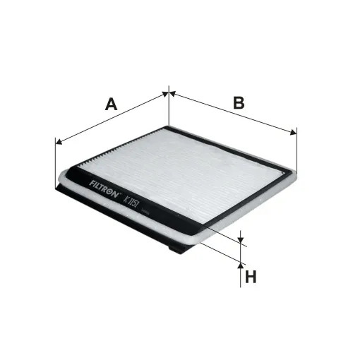 Filter, Innenraumluft FILTRON K 1151 Bild Filter, Innenraumluft FILTRON K 1151