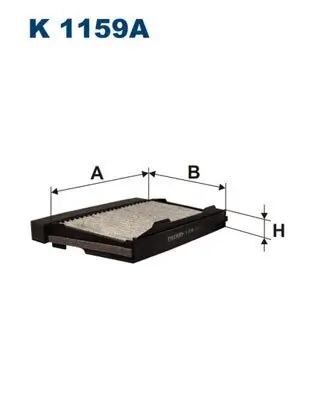 Filter, Innenraumluft FILTRON K 1159A
