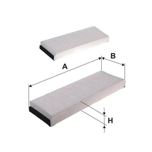 Filter, Innenraumluft FILTRON K 1162-2x Bild Filter, Innenraumluft FILTRON K 1162-2x