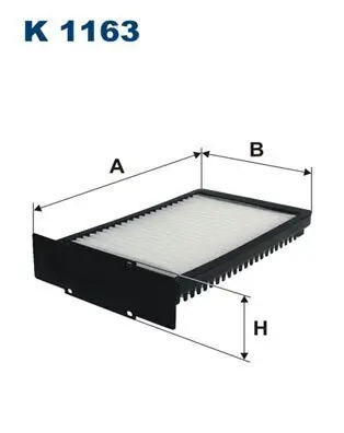 Filter, Innenraumluft FILTRON K 1163