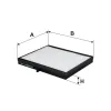 Filter, Innenraumluft FILTRON K 1166 Bild Filter, Innenraumluft FILTRON K 1166